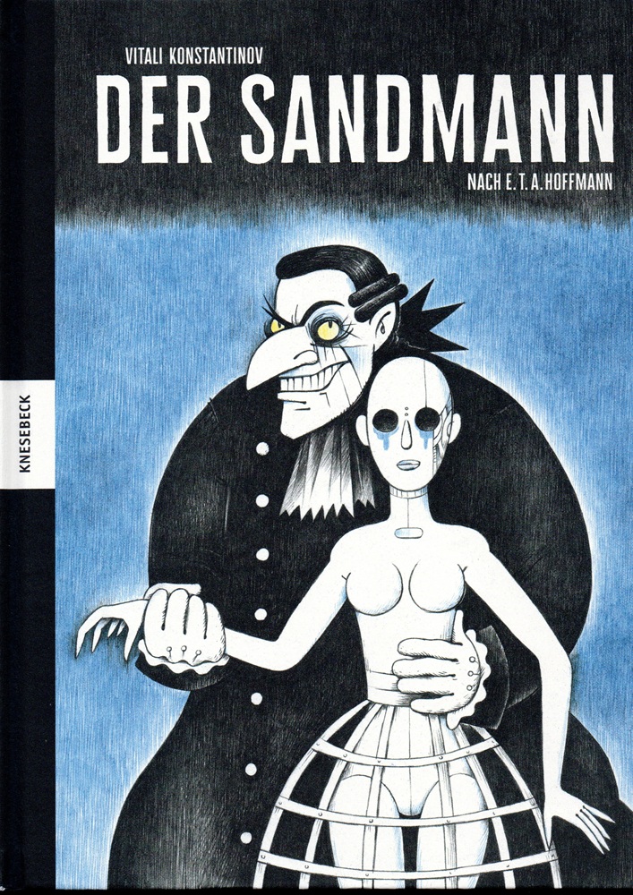 Cover der Graphic Novel Der Sandmann von Vitali Konstantinov nach E.T.A. Hoffmann